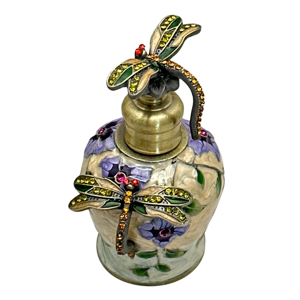 Evenchae Dragonfly Glass Perfume Bottle, 6 ml, Empty - with Gift Bag - Picture 2 of 10